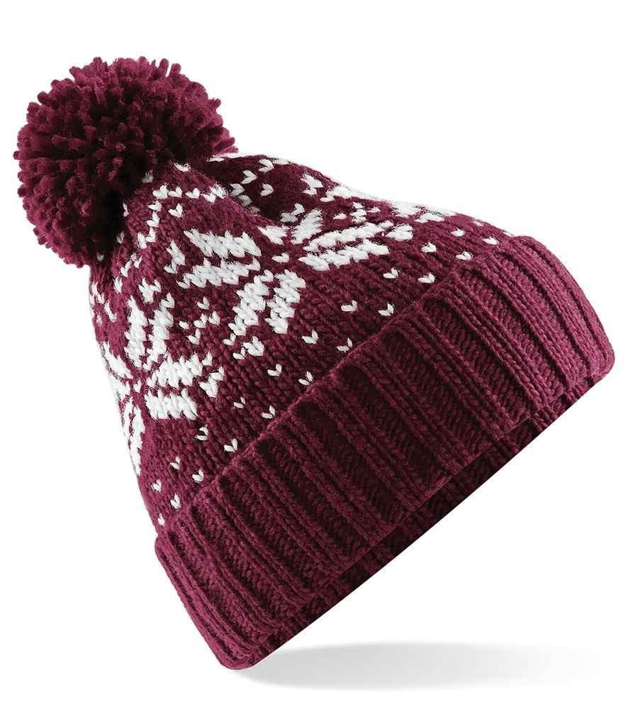 Beechfield Fair Isle Snowstar® Beanie | Elkssons.