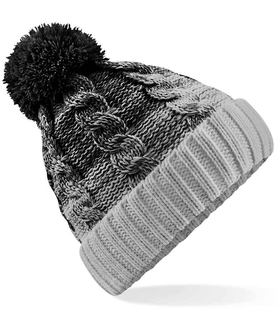 Beechfield Ombré Pom Pom Beanie | Elkssons.