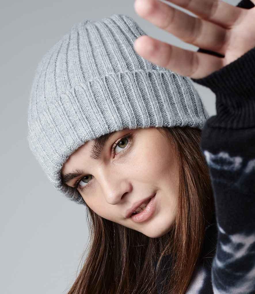 Beechfield Chunky Ribbed Beanie | Elkssons.