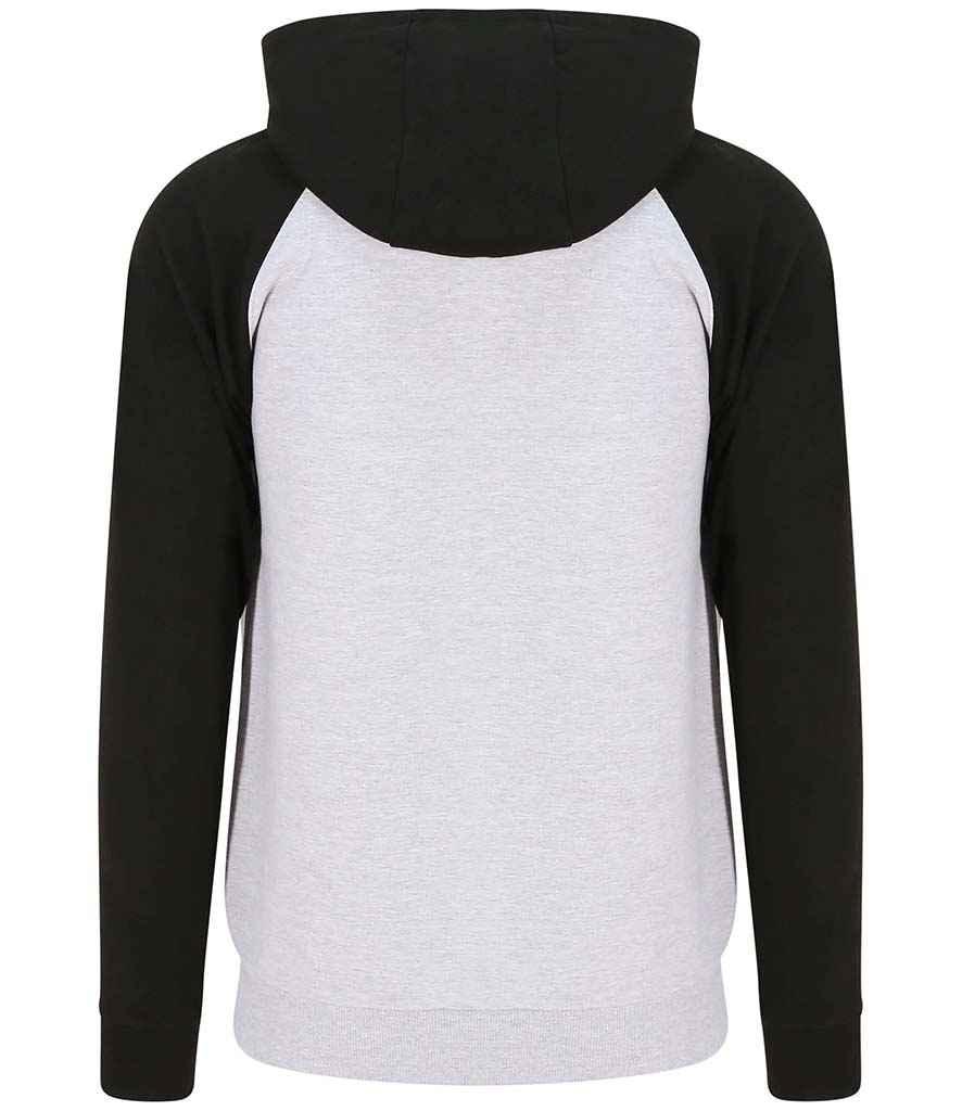 JH063 Heather Grey/Jet Black Back