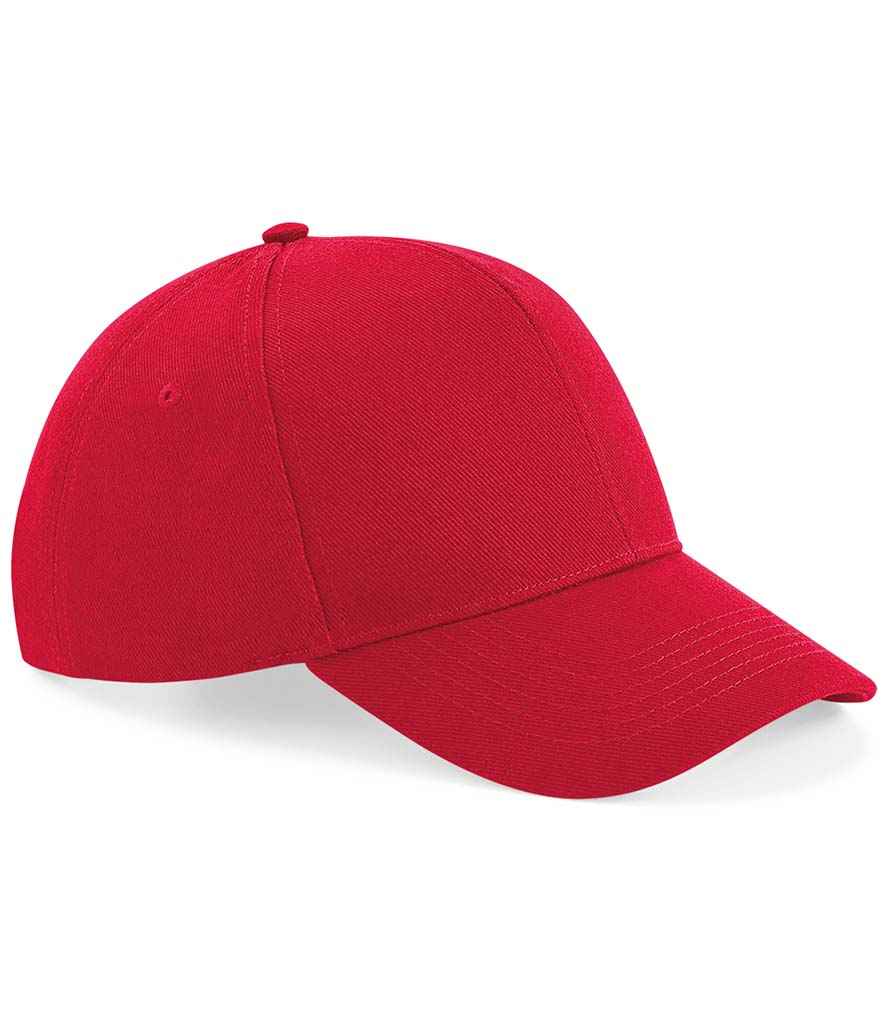 Beechfield Ultimate 6 Panel Cap | Classic Red – Elkssons