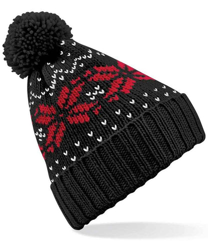 Beechfield Fair Isle SnowstarÂ® Beanie