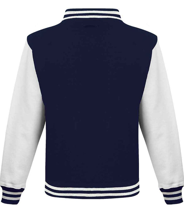 JH043 Oxford Navy/White Back