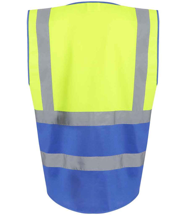 RG464 Yellow/Royal Blue Back