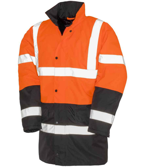 RS452 Fluorescent Orange/Black Front