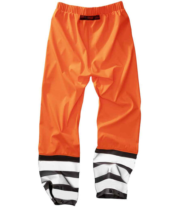 RS508 Fluorescent Orange/Black Front