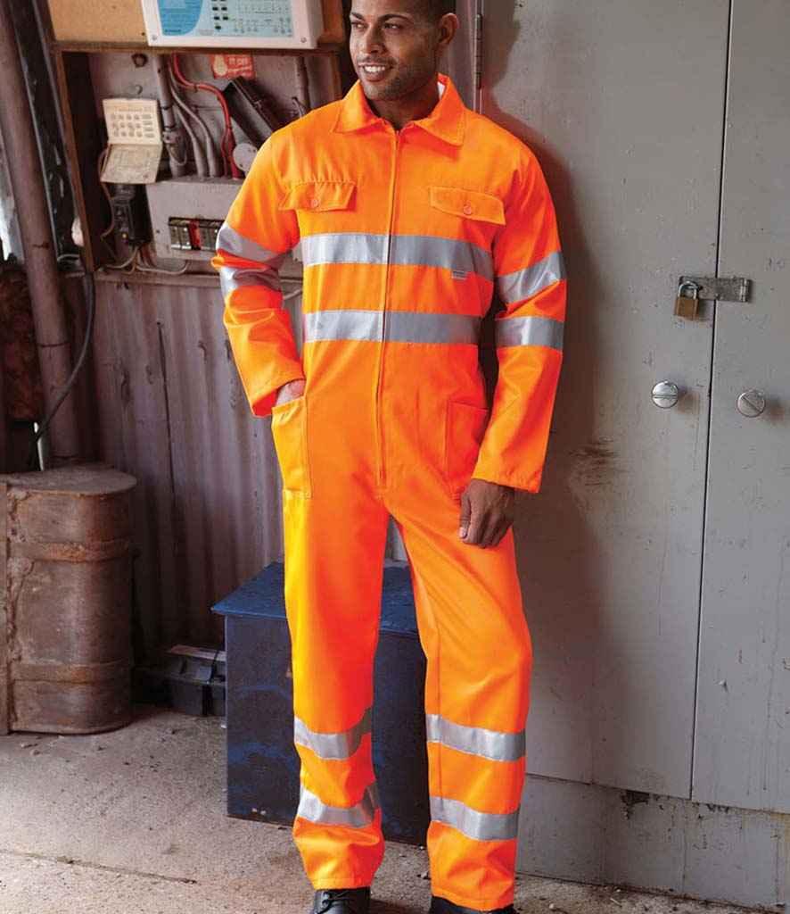 Yoko Hi-Vis Poly/Cotton Coverall