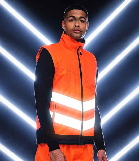 Regatta High Visibility Pro Contrast Bodywarmer | Elkssons.