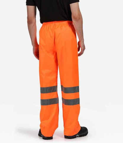 Regatta High Visibility Pro Packaway Overtrousers | Elkssons.