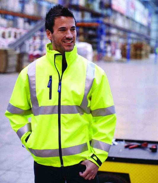 Yoko Hi-Vis Soft Shell Jacket